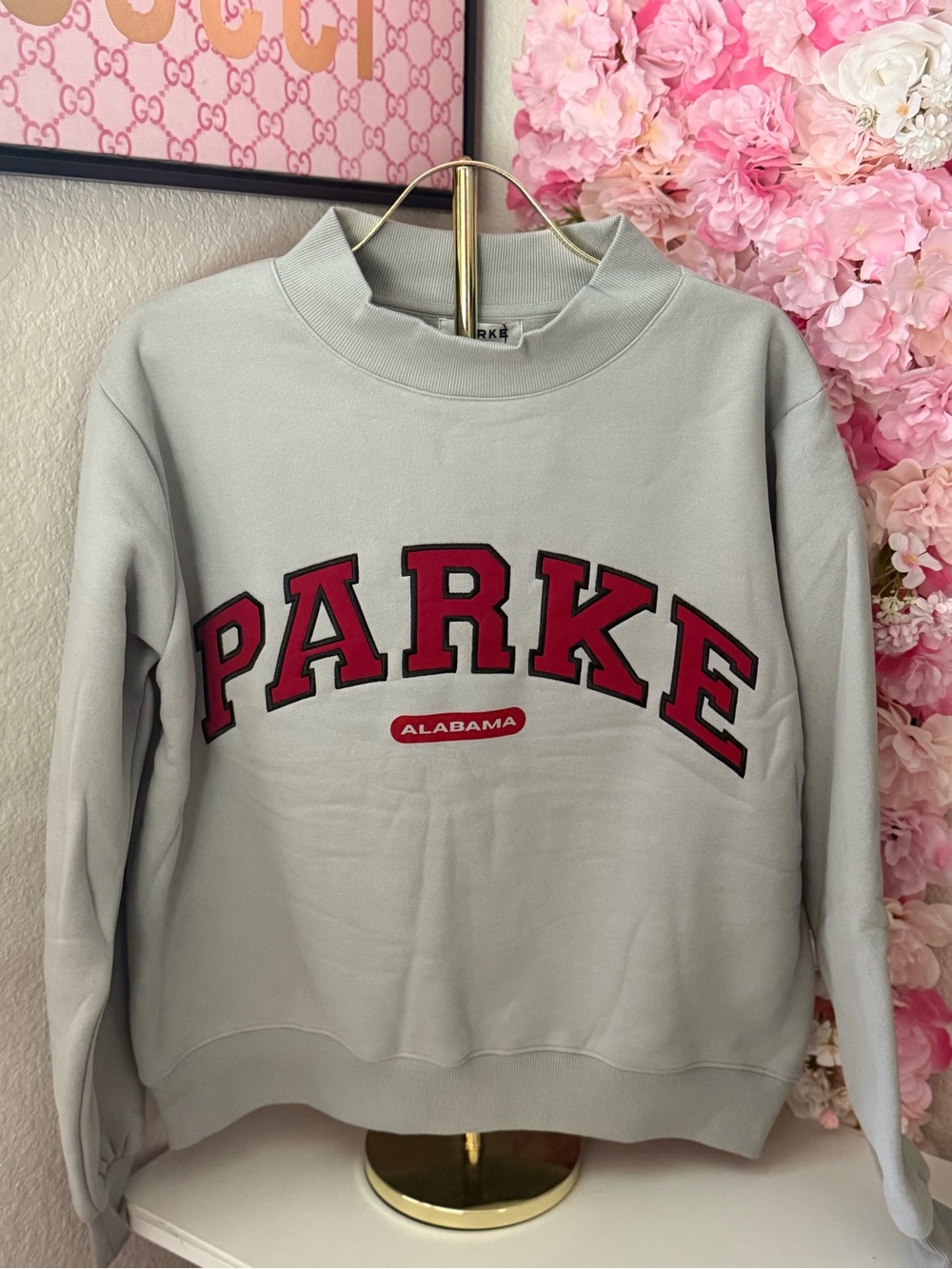 Alabama Crimson Tide Parke x ’47 Women's Varsity Mockneck